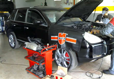 rimappatura centralina Porsche Cayenne S a Palermo